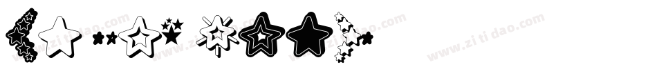 MF Star Dings 2字体转换